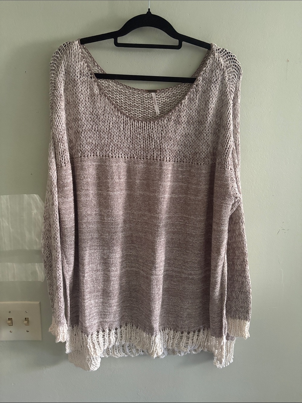Free people haiku knit sweater M